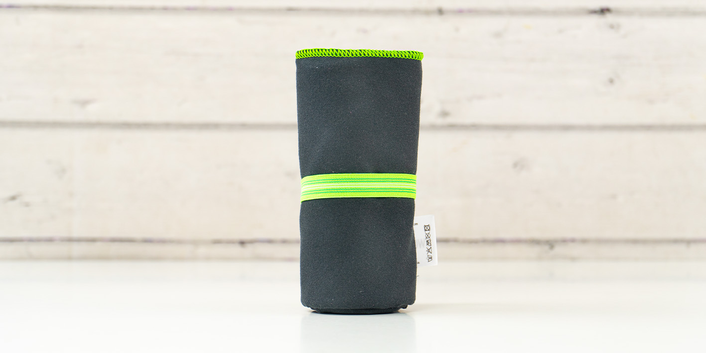 Ręcznik 72x130 róż szary z gumką